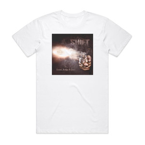 Shift Lead Judge Jury Album Cover T-Shirt White Shift Lead Judge Jury Album Cover T-Shirt White