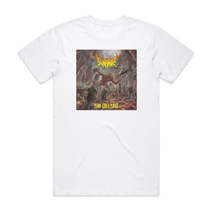 Swamp Aim Collapse Album Cover T-Shirt White Swamp Aim Collapse Album Cover T-Shirt White