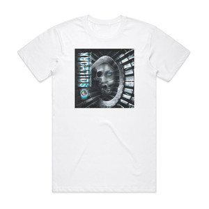 Soilwork The Chainheart Machine 2 Album Cover T-Shirt White Soilwork The Chainheart Machine 2 Album Cover T-Shirt White