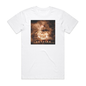 Skyfire Timeless Departure Album Cover T-Shirt White Skyfire Timeless Departure Album Cover T-Shirt White
