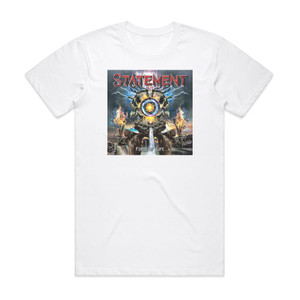 Statement Force Of Life Album Cover T-Shirt White Statement Force Of Life Album Cover T-Shirt White