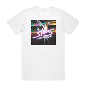 Stars No One Is Lost Album Cover T-Shirt White Stars No One Is Lost Album Cover T-Shirt White