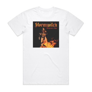 Stormwitch Walpurgis Night Album Cover T-Shirt White Stormwitch Walpurgis Night Album Cover T-Shirt White
