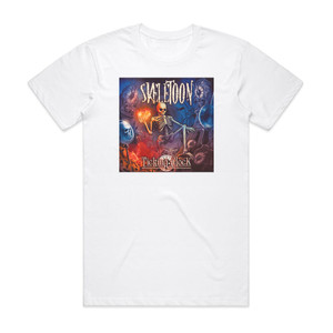 skeletoon Ticking Clock Album Cover T-Shirt White skeletoon Ticking Clock Album Cover T-Shirt White