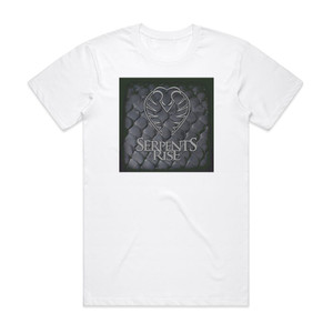 Serpents Rise Serpents Rise Iii Album Cover T-Shirt White Serpents Rise Serpents Rise Iii Album Cover T-Shirt White