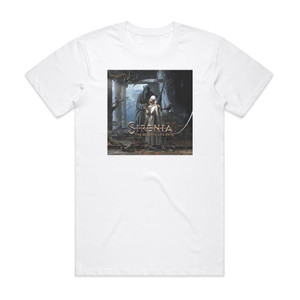 Sirenia The Seventh Life Path Album Cover T-Shirt White Sirenia The Seventh Life Path Album Cover T-Shirt White