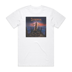 Sirenia Arcane Astral Aeons Album Cover T-Shirt White Sirenia Arcane Astral Aeons Album Cover T-Shirt White