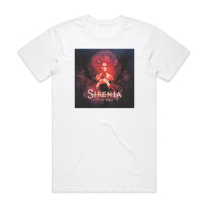 Sirenia The Enigma Of Life Album Cover T-Shirt White Sirenia The Enigma Of Life Album Cover T-Shirt White