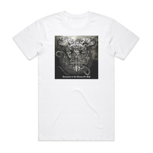 Sidious Ascension To The Throne Ov Self Album Cover T-Shirt White Sidious Ascension To The Throne Ov Self Album Cover T-Shirt White