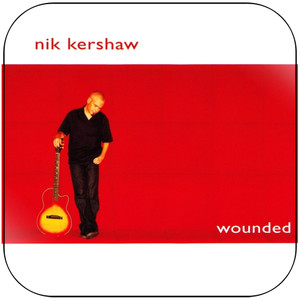 Nik Kershaw Wounded Album Cover Sticker Nik Kershaw Wounded Album Cover Sticker