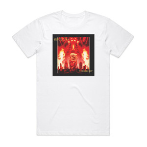 Sepultura Territory Album Cover T-Shirt White Sepultura Territory Album Cover T-Shirt White
