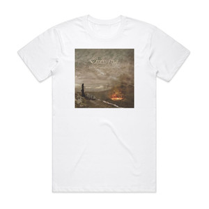 Shores of Null Black Drapes For Tomorrow Album Cover T-Shirt White
