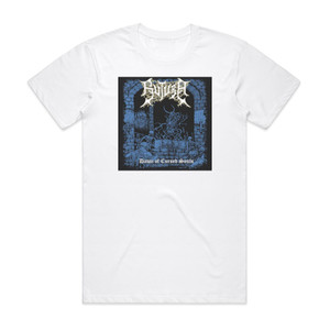 Sutura Dawn Of Cursed Souls Album Cover T-Shirt White Sutura Dawn Of Cursed Souls Album Cover T-Shirt White