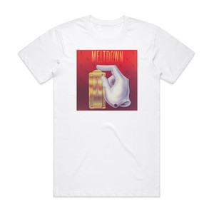 Steve Taylor Meltdown Album Cover T-Shirt White Steve Taylor Meltdown Album Cover T-Shirt White
