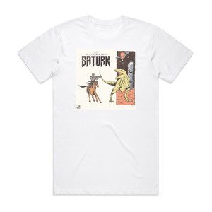 Saturn Beyond Spectra Album Cover T-Shirt White