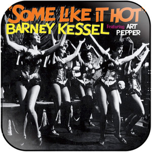 Barney Kessel Some Like It Hot Album Cover Sticker Barney Kessel Some Like It Hot Album Cover Sticker