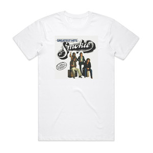 Smokie Greatest Hits Album Cover T-Shirt White
