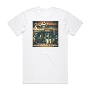 Smokie Wild Horses The Nashville Album Album Cover T-Shirt White