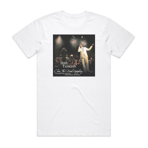 Serj Tankian Elect The Dead Symphony Album Cover T-Shirt White Serj Tankian Elect The Dead Symphony Album Cover T-Shirt White