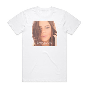 Sara Evans Words Album Cover T-Shirt White Sara Evans Words Album Cover T-Shirt White