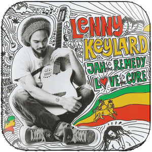 Lenny Keylard Jah Is The Remedy Love Is The Cure Album Cover Sticker Lenny Keylard Jah Is The Remedy Love Is The Cure Album Cover Sticker