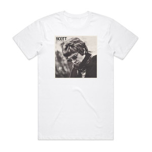 Scott Walker Scott Album Cover T-Shirt White Scott Walker Scott Album Cover T-Shirt White