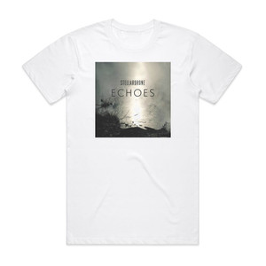 Stellardrone Echoes Album Cover T-Shirt White Stellardrone Echoes Album Cover T-Shirt White