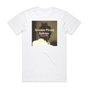 Sneaker Pimps Splinter Album Cover T-Shirt White Sneaker Pimps Splinter Album Cover T-Shirt White