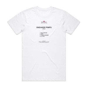 Sneaker Pimps Demos Album Cover T-Shirt White Sneaker Pimps Demos Album Cover T-Shirt White