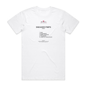Sneaker Pimps Demos 1 Album Cover T-Shirt White Sneaker Pimps Demos 1 Album Cover T-Shirt White
