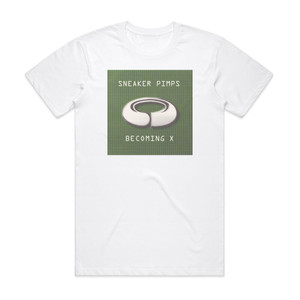 Sneaker Pimps Becoming X 5 Album Cover T-Shirt White Sneaker Pimps Becoming X 5 Album Cover T-Shirt White