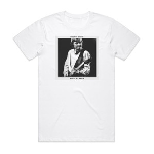 Snowy White White Flames Album Cover T-Shirt White Snowy White White Flames Album Cover T-Shirt White