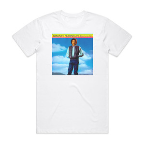 Smokey Robinson Touch The Sky Album Cover T-Shirt White Smokey Robinson Touch The Sky Album Cover T-Shirt White