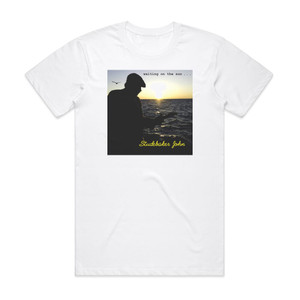 Studebaker John Grimaldi Waiting On The Sun Album Cover T-Shirt White