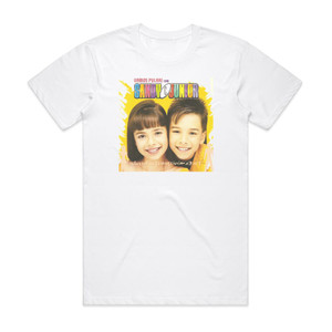 Sandy and Junior Vamos Pular Com Sandy Junior Album Cover T-Shirt White Sandy and Junior Vamos Pular Com Sandy Junior Album Cover T-Shirt White
