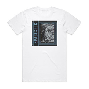 Spaceslug Mountains Reminiscence Album Cover T-Shirt White Spaceslug Mountains Reminiscence Album Cover T-Shirt White