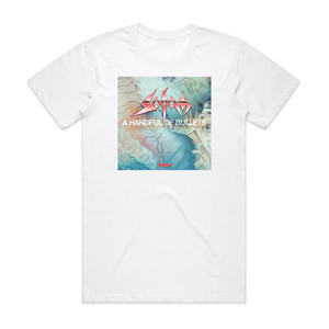 Sodom A Handful Of Bullets Album Cover T-Shirt White Sodom A Handful Of Bullets Album Cover T-Shirt White