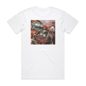 Sodom In War And Pieces Album Cover T-Shirt White Sodom In War And Pieces Album Cover T-Shirt White