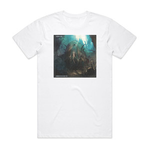 Sulphur Aeon Swallowed By The Oceans Tide Album Cover T-Shirt White Sulphur Aeon Swallowed By The Oceans Tide Album Cover T-Shirt White