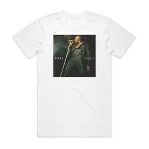 Seal Soul 2 Album Cover T-Shirt White Seal Soul 2 Album Cover T-Shirt White