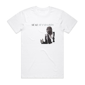 Seal Standards Album Cover T-Shirt White Seal Standards Album Cover T-Shirt White