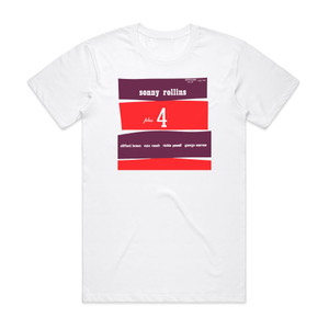 Sonny Rollins Plus 4 1 Album Cover T-Shirt White