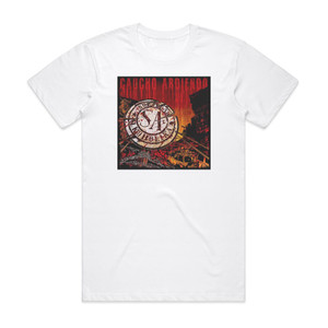 Soziedad Alkoholika Caucho Ardiendo Album Cover T-Shirt White Soziedad Alkoholika Caucho Ardiendo Album Cover T-Shirt White