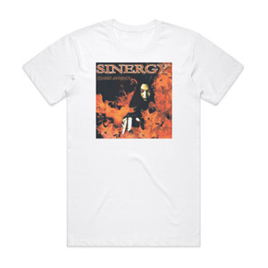 Sinergy To Hell And Back Album Cover T-Shirt White Sinergy To Hell And Back Album Cover T-Shirt White