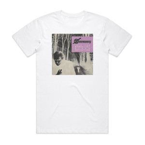 Sanctuary Into The Mirror Live Black Reflections Album Cover T-Shirt White Sanctuary Into The Mirror Live Black Reflections Album Cover T-Shirt White