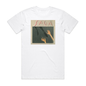 Saga Behaviour Album Cover T-Shirt White Saga Behaviour Album Cover T-Shirt White