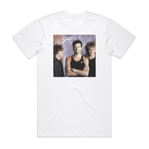 Saga Wildest Dreams 1 Album Cover T-Shirt White Saga Wildest Dreams 1 Album Cover T-Shirt White