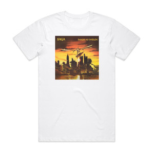Saga Images At Twilight Album Cover T-Shirt White Saga Images At Twilight Album Cover T-Shirt White