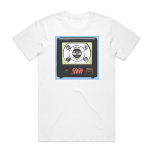 Saga Network Album Cover T-Shirt White Saga Network Album Cover T-Shirt White