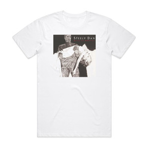 Steely Dan Alive In America Album Cover T-Shirt White Steely Dan Alive In America Album Cover T-Shirt White